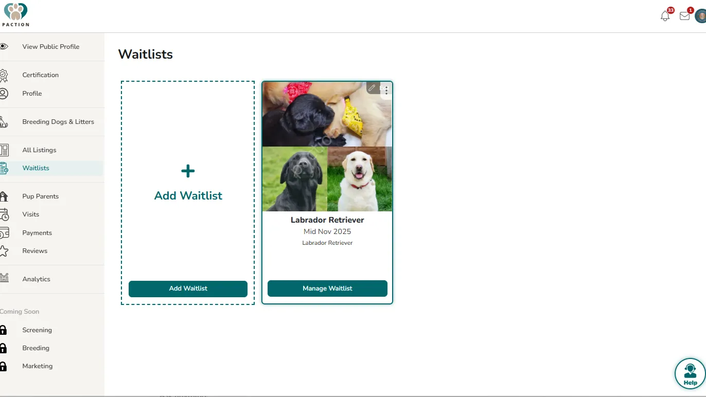 Manually Add to Waitlist