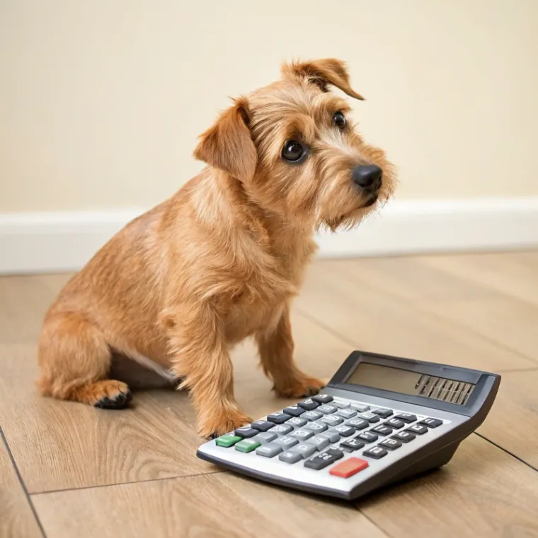 Norfolk Terrier cost calculator preview