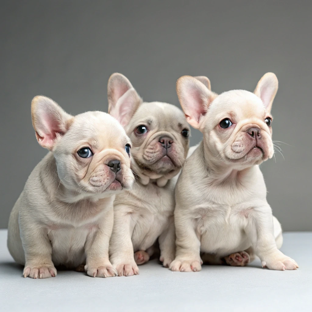 Platinum French Bulldog photo
