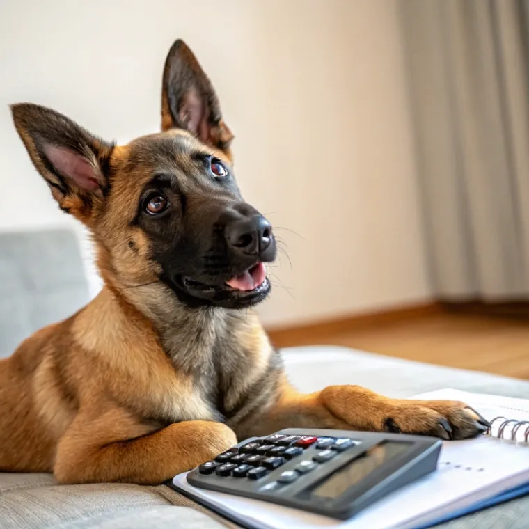 Belgian Malinois cost calculator preview