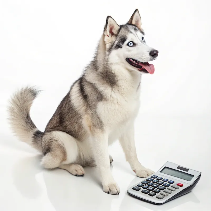 Siberian Husky cost calculator preview