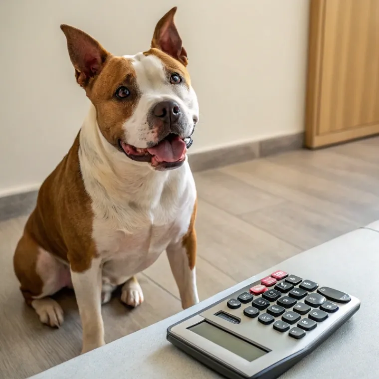 American Staffordshire Terrier cost calculator preview