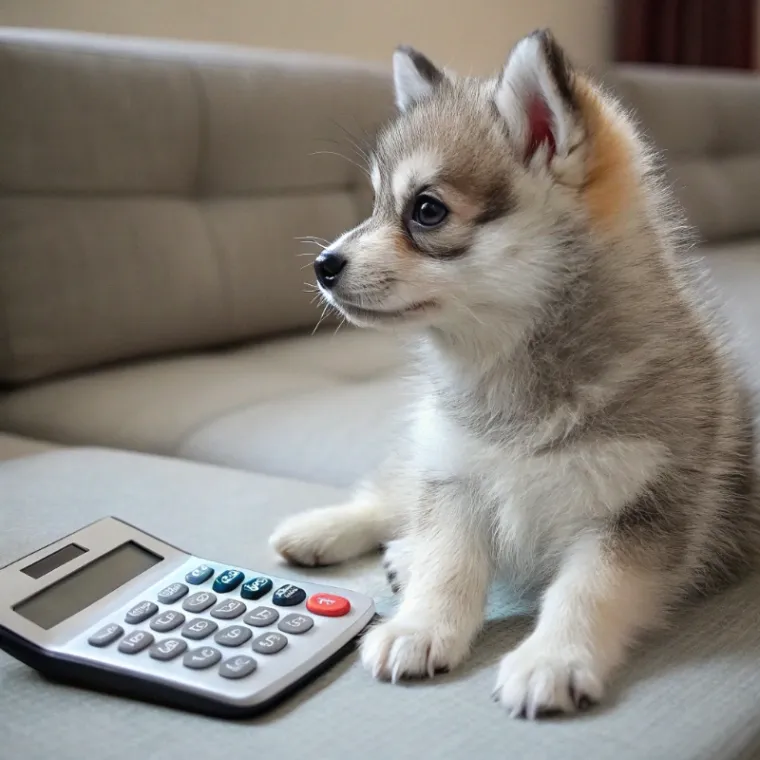 Alaskan Klee Kai cost calculator preview