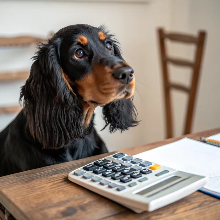 Gordon Setter cost calculator preview