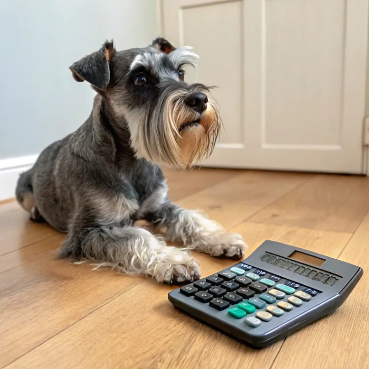 Standard Schnauzer cost calculator preview