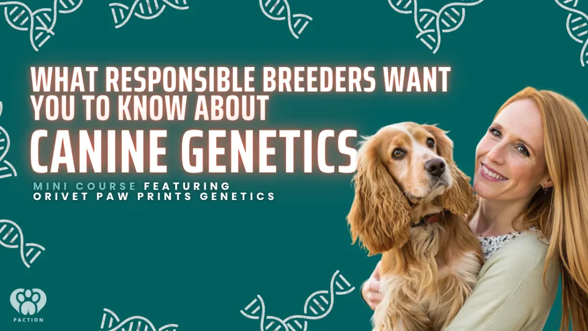 Paction canine genetics mini course cover image