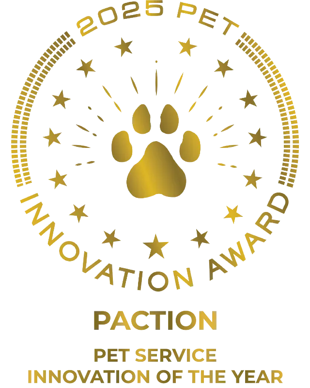 Pet Innovation Awards 2025 - Paction named Pet Service Innovation of the Year