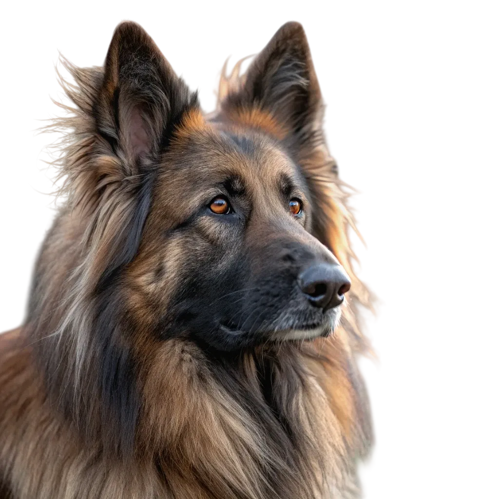 Long-Haired German Shepherd