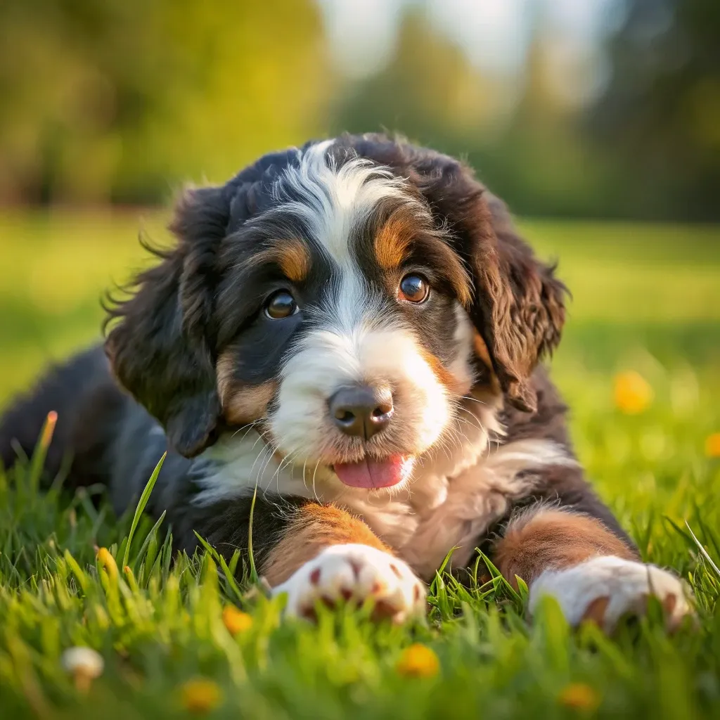 Mini Bernedoodle photo