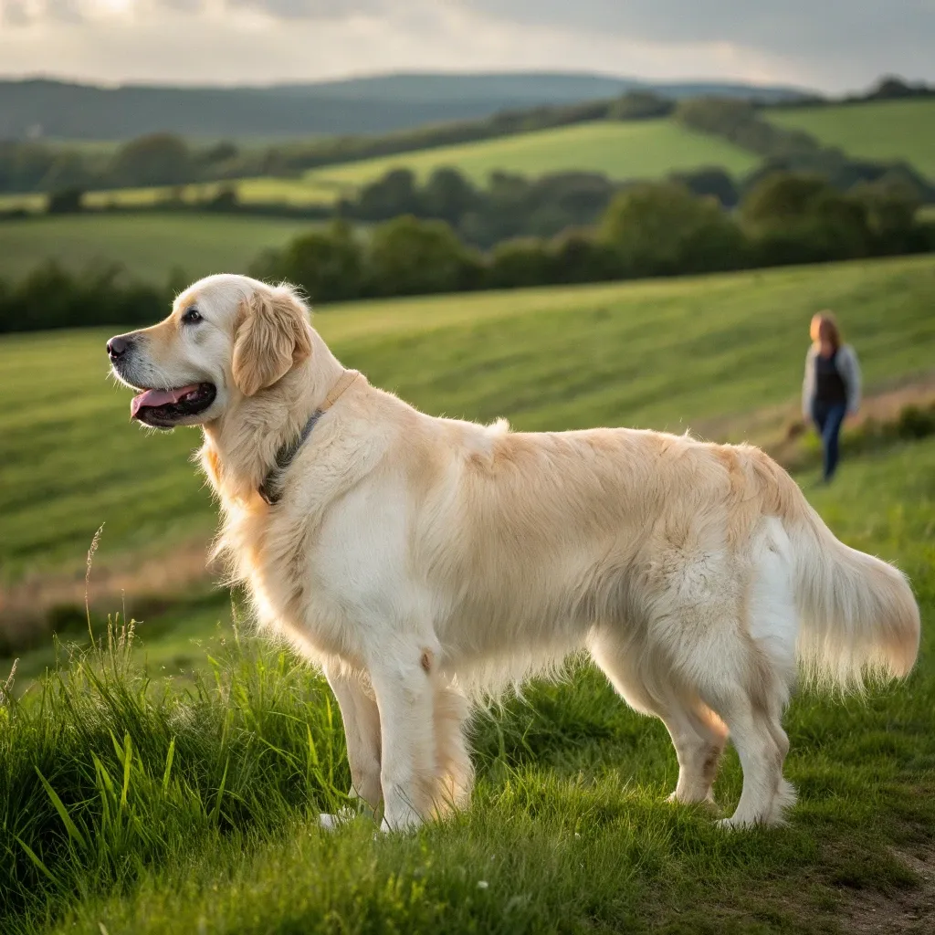 English Cream Golden Retriever photo