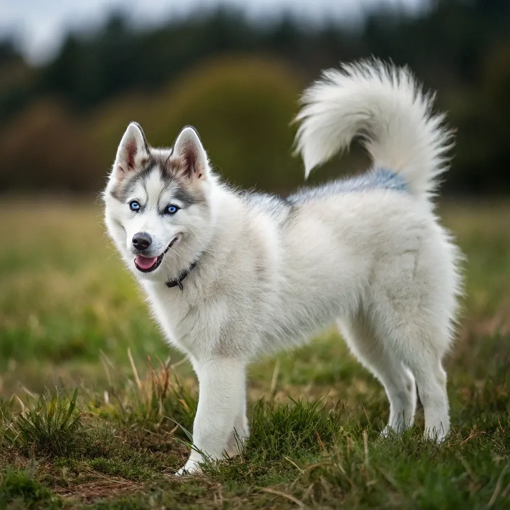 Miniature Siberian Husky photo
