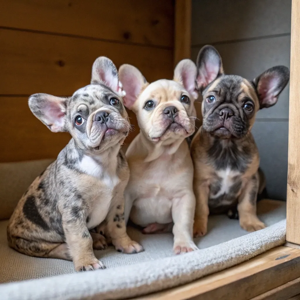 Fluffy Frenchie photo