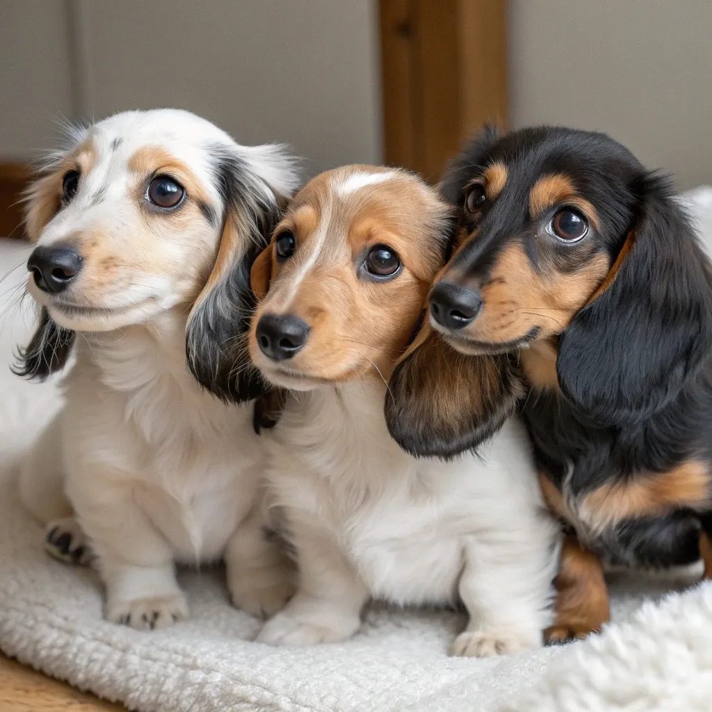 Miniature Long-Haired Dachshund photo