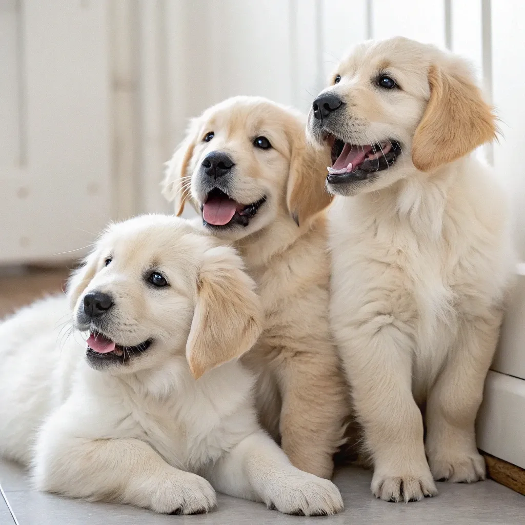 English Cream Golden Retriever photo
